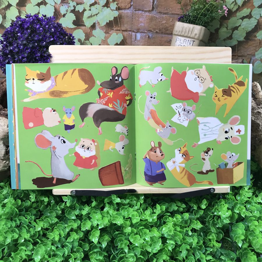 sách đa tương tác - có một truyện cổ mới cho bé: đeo chuông cổ mèo (dành cho bé 3-8 tuổi)