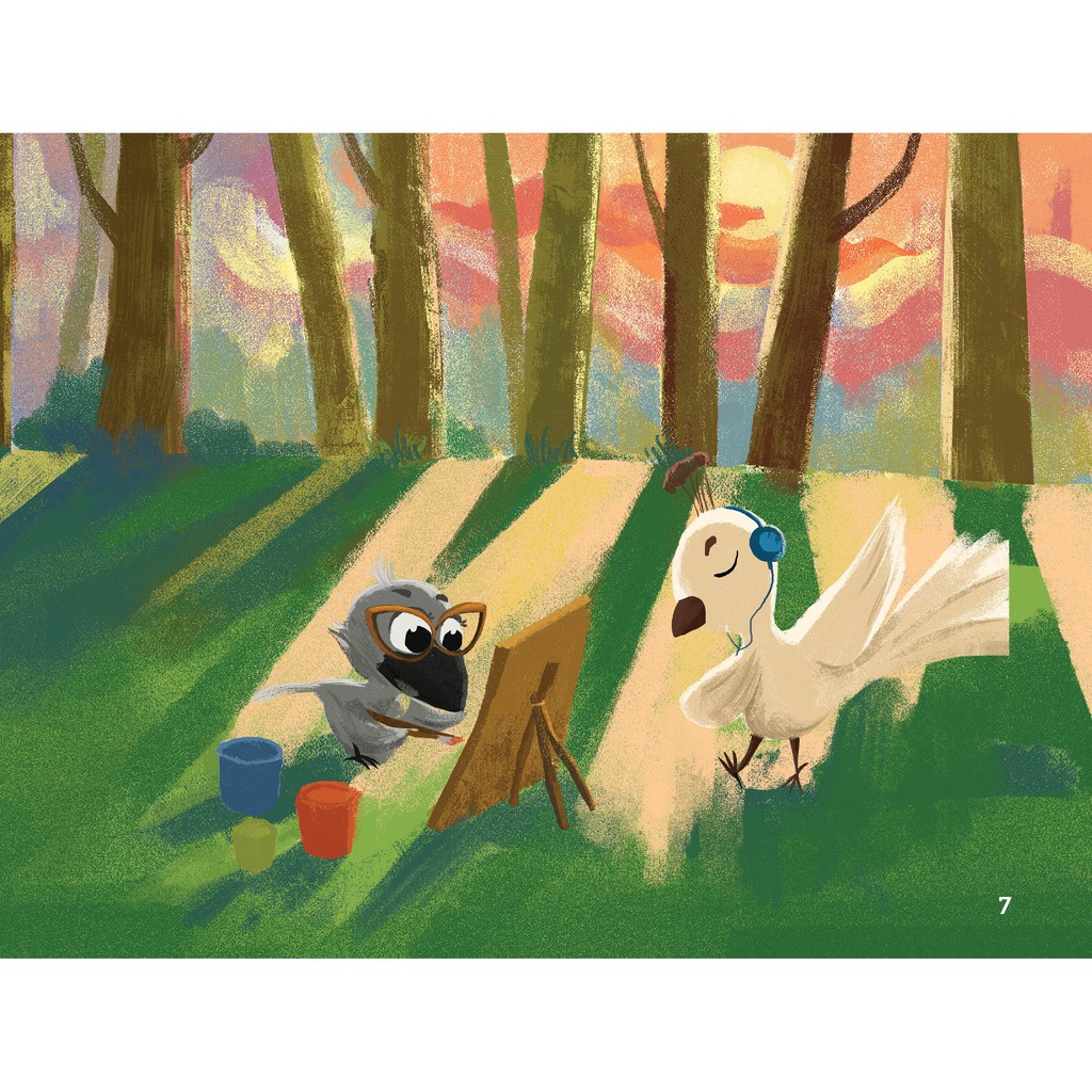 sách đa tương tác - có một truyện cổ mới cho bé: họa sĩ quạ công (dành cho bé 3-8 tuổi)