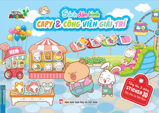 Sach Dan Hinh - Capy Va Cong Vien Giai Tri