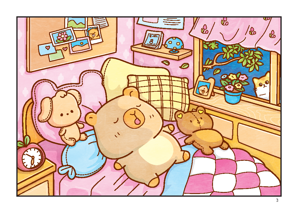 Sach Dan Hinh - Capy Va Cong Vien Giai Tri