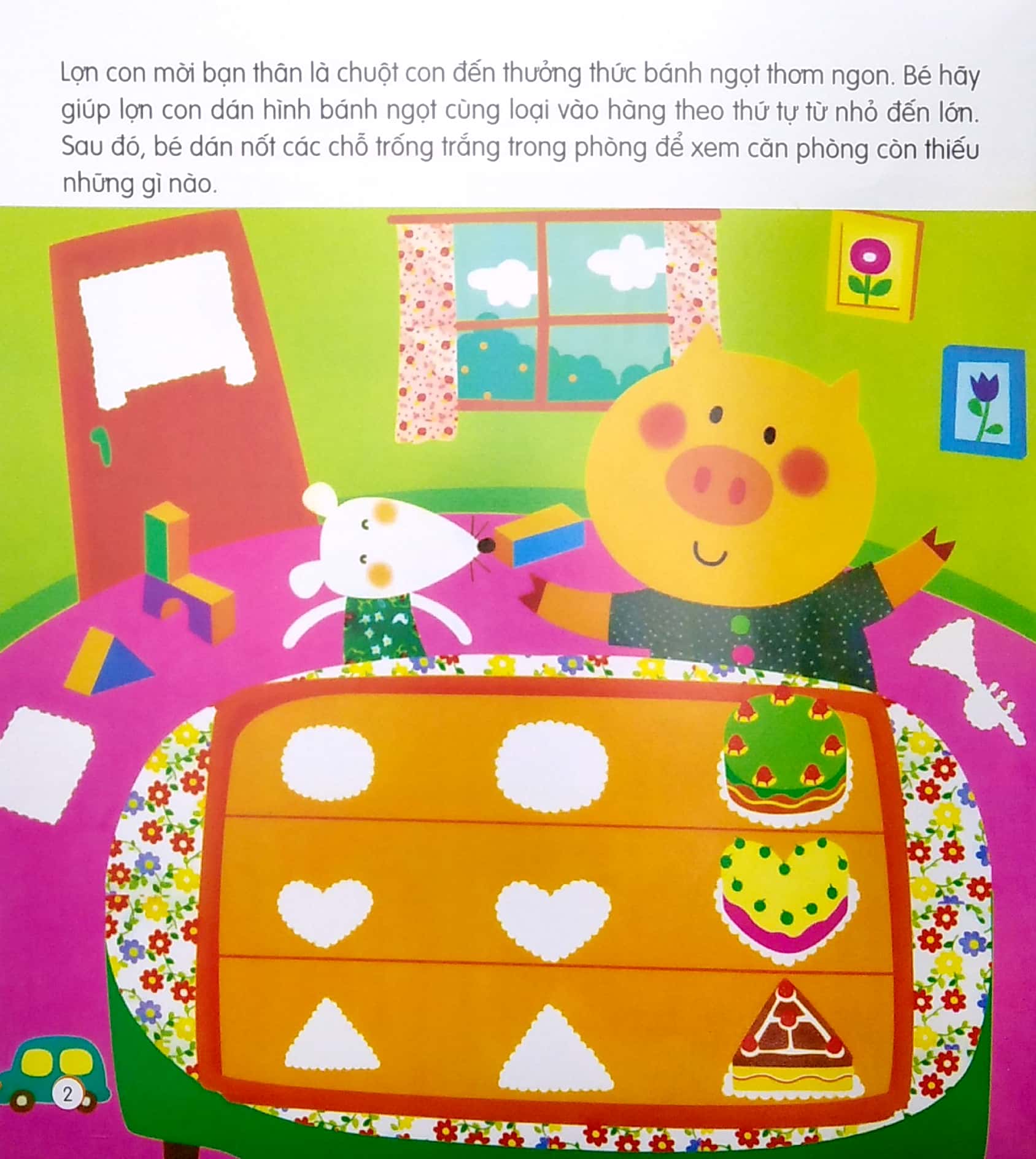 sách dán hình cho bé - miếng dán thần kỳ - bồi dưỡng chỉ số eq