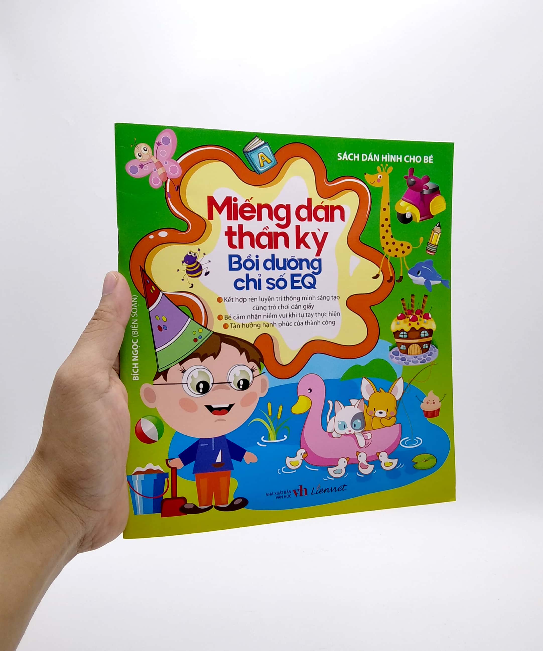 sách dán hình cho bé - miếng dán thần kỳ - bồi dưỡng chỉ số eq