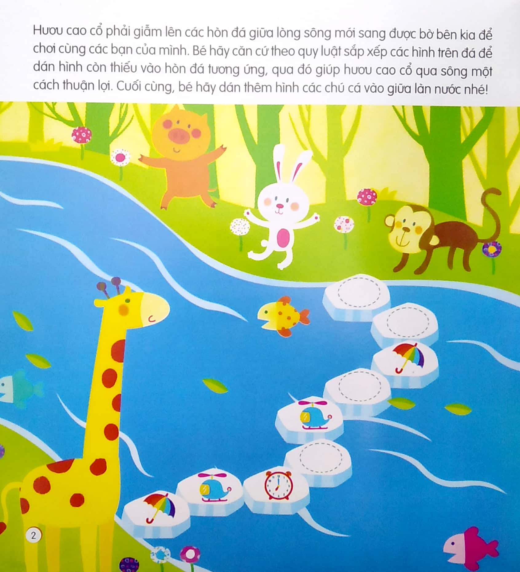 sách dán hình cho bé - miếng dán thần kỳ - bồi dưỡng chỉ số iq