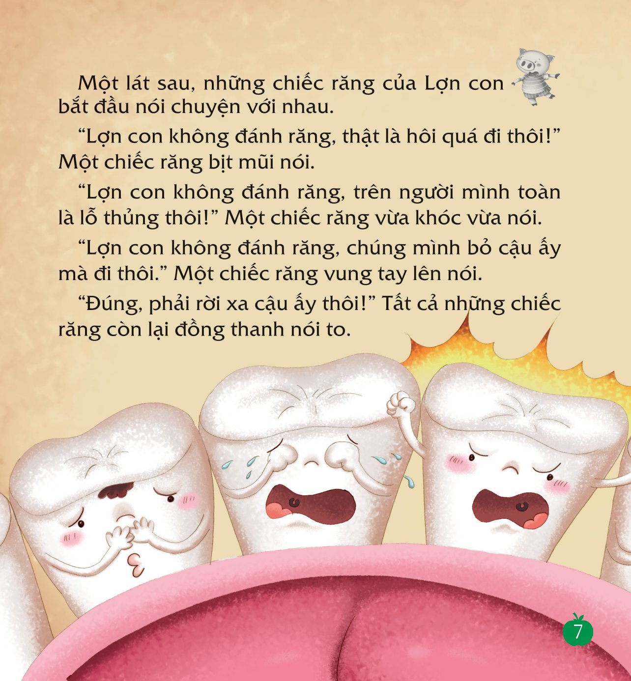 sách dán hình dạy trẻ thói quen tốt - đừng quên đánh răng