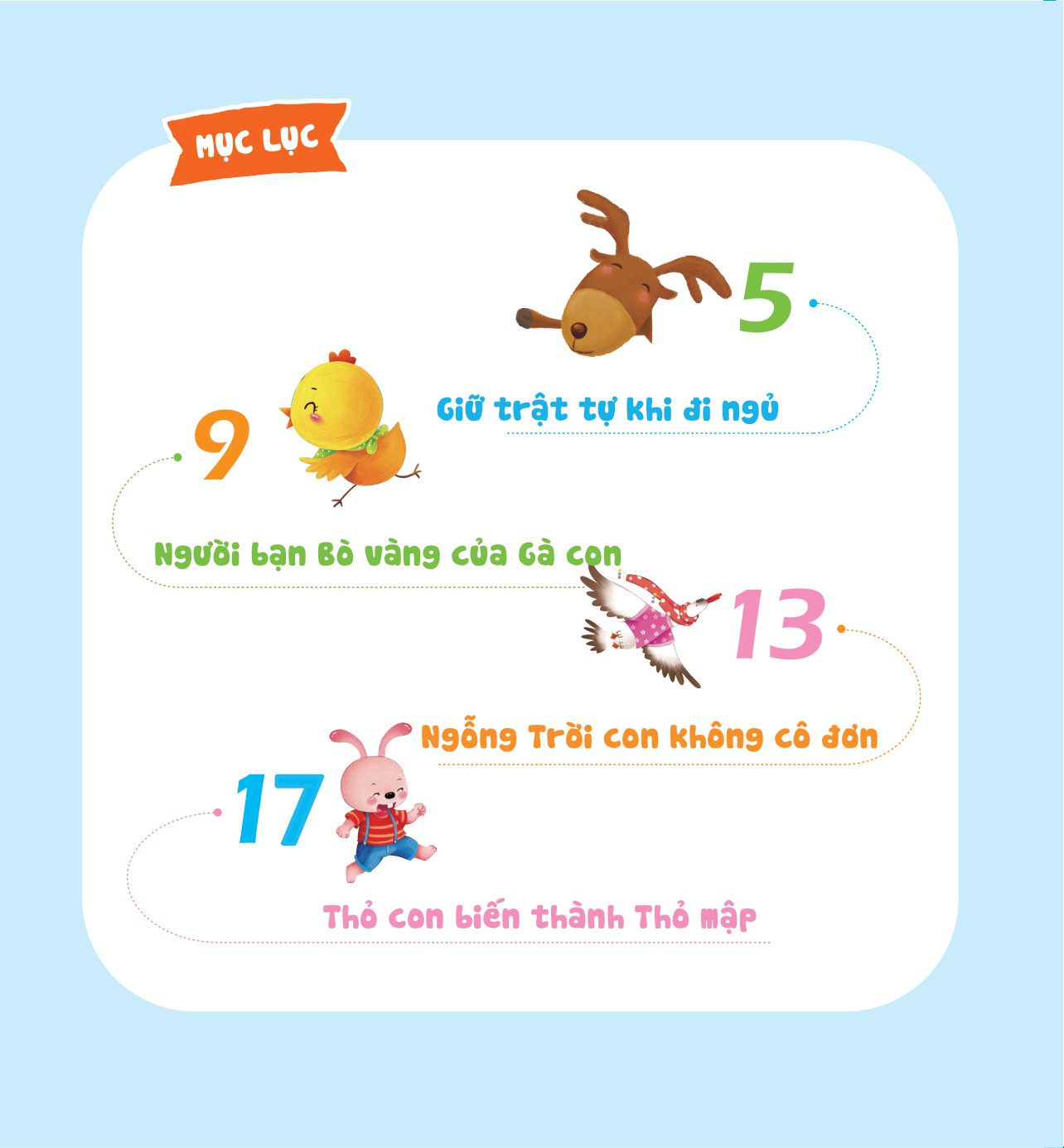 sách dán hình dạy trẻ thói quen tốt - giữ trật tự khi đi ngủ