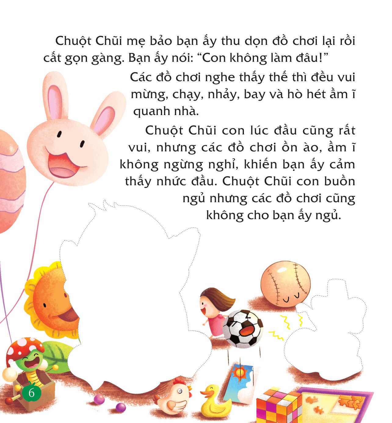 sách dán hình dạy trẻ thói quen tốt - tớ biết tự thu dọn đồ chơi