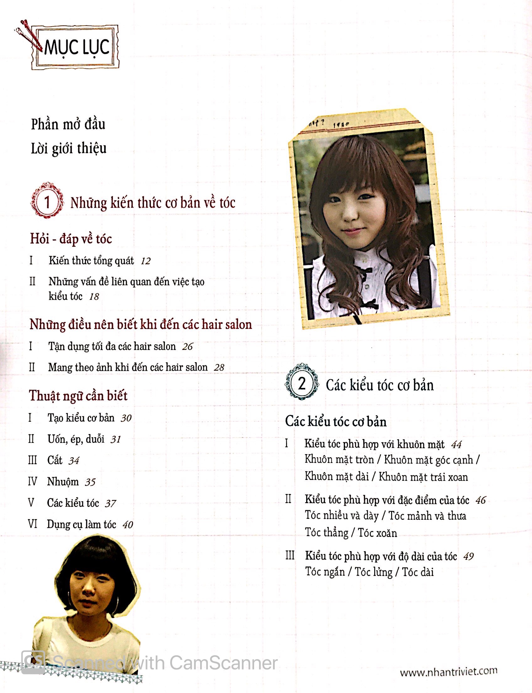 sách dạy tạo kiểu tóc