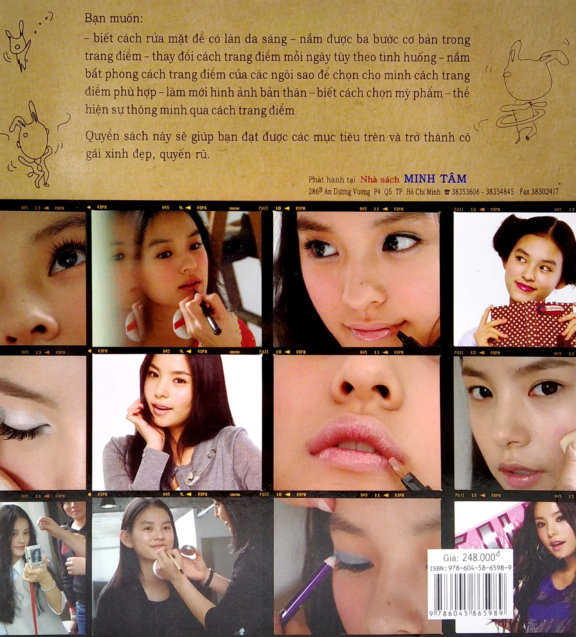 sách dạy trang điểm (tái bản 2018)