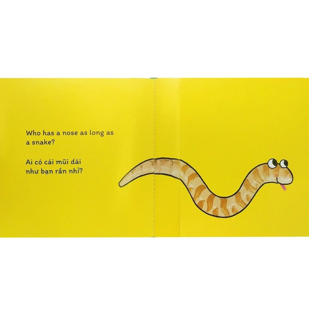 sách đố vui lật giở song ngữ - đoán xem ai? - bìa cứng