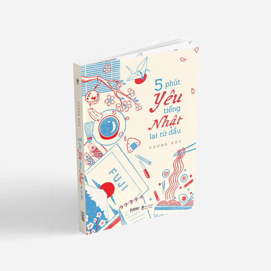 [Sách Đồng Giá 30K] 5 Phút Yêu Tiếng Nhật Lại Từ Đầu