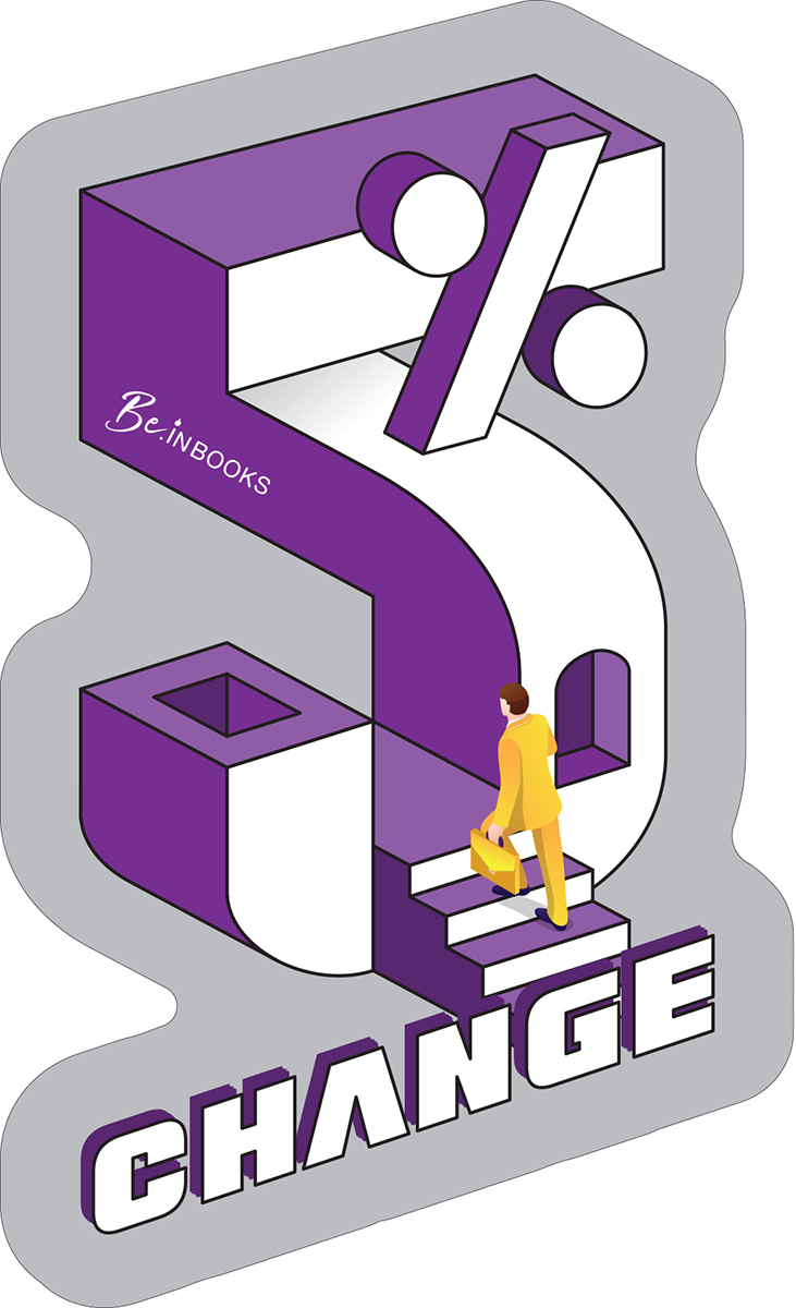 [Sách Đồng Giá 40K] 5% Change - Thay Đổi Nhỏ, Thành Tựu Lớn