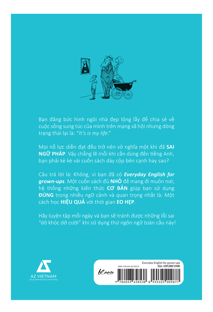 [Sách Đồng Giá 40K] Everyday English For Grown-Ups - Tự Học Tiếng Anh Cho Người Bận Rộn