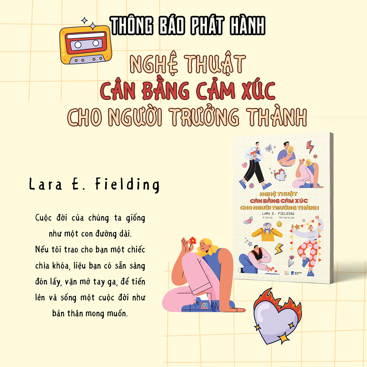 [Sách Đồng Giá 40K] Nghệ Thuật Cân Bằng Cảm Xúc Cho Người Trưởng Thành