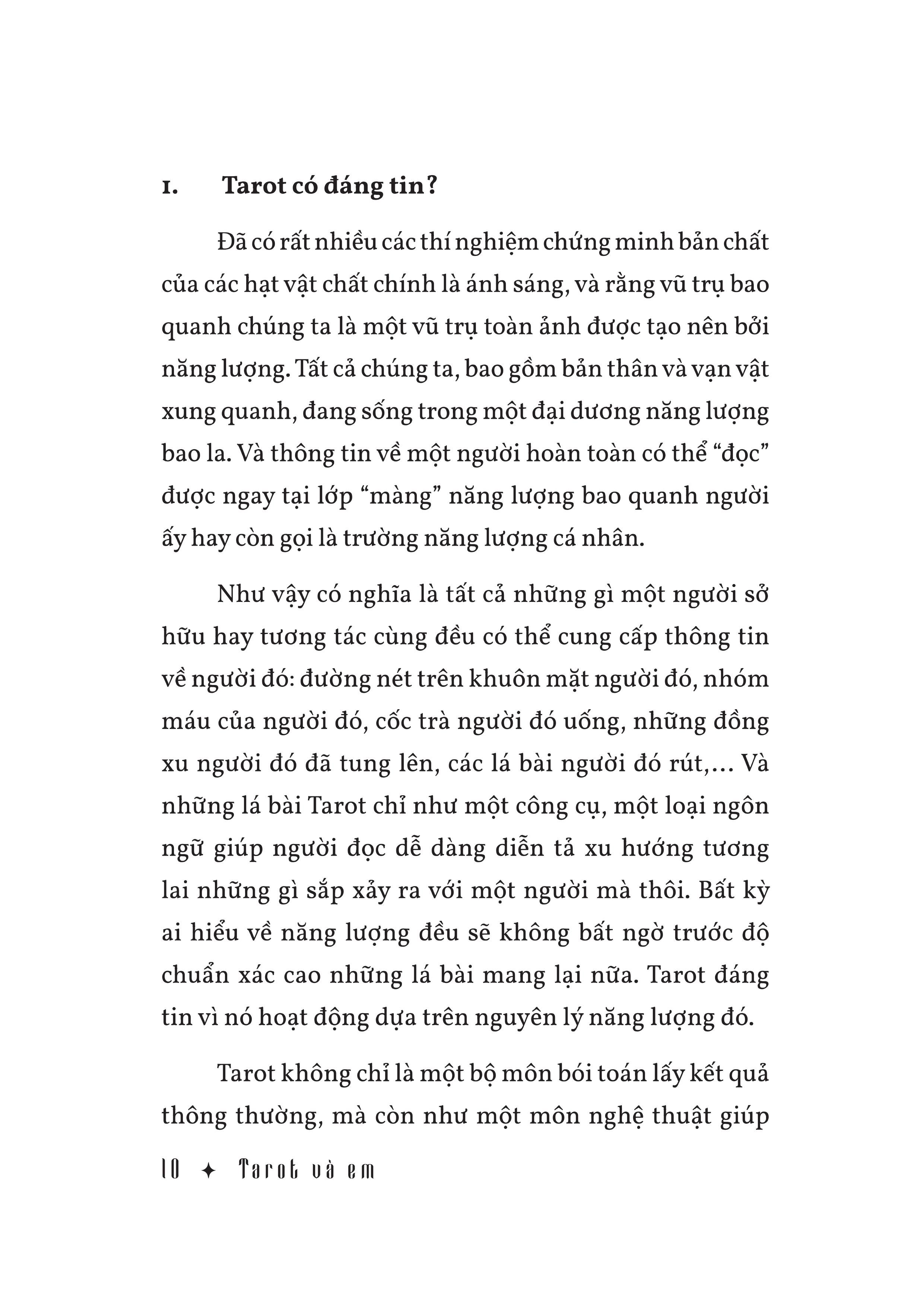 [Sách Đồng Giá 40K] Tarot Và Em