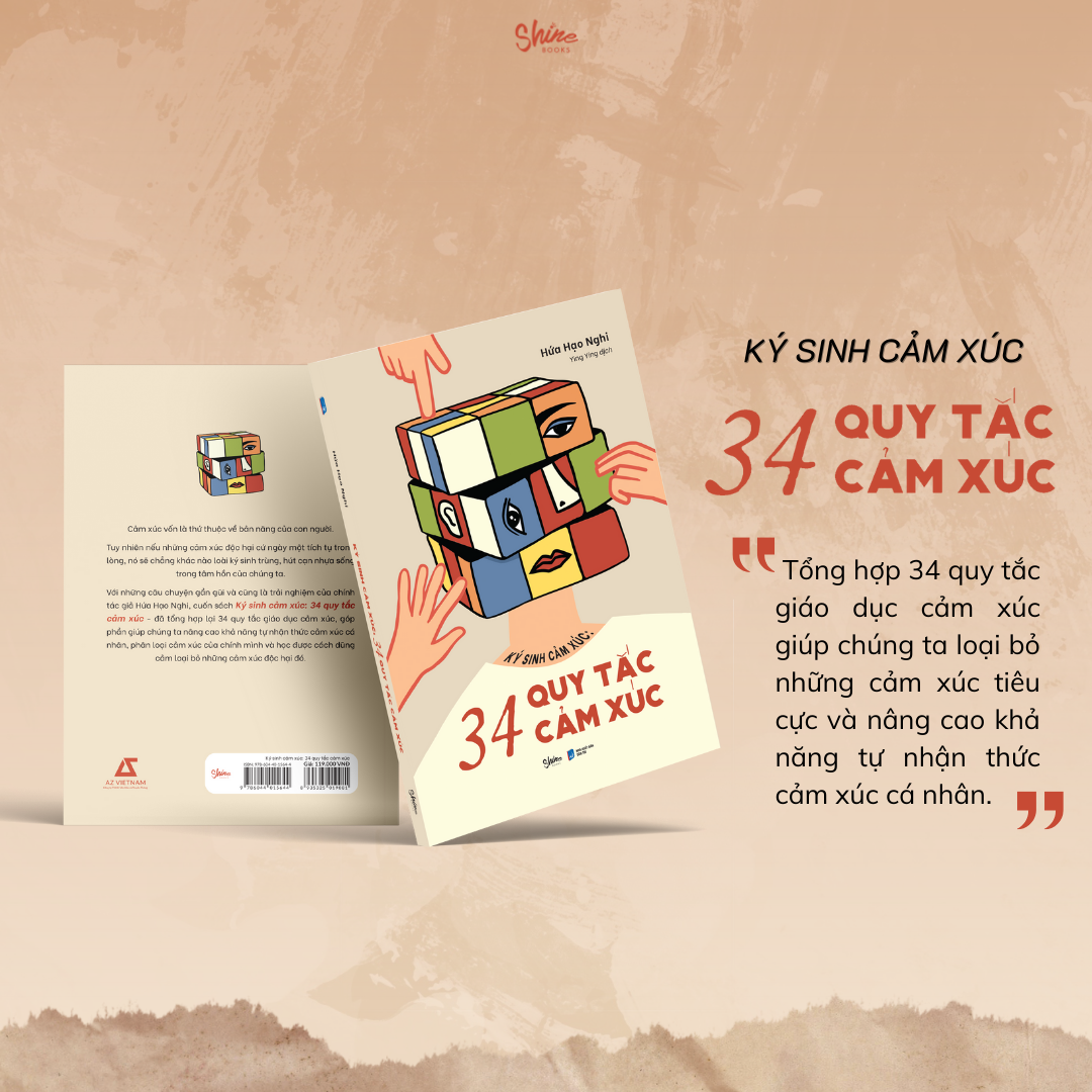 [Sách Đồng Giá 50K] Ký Sinh Cảm Xúc - 34 Quy Tắc Cảm Xúc