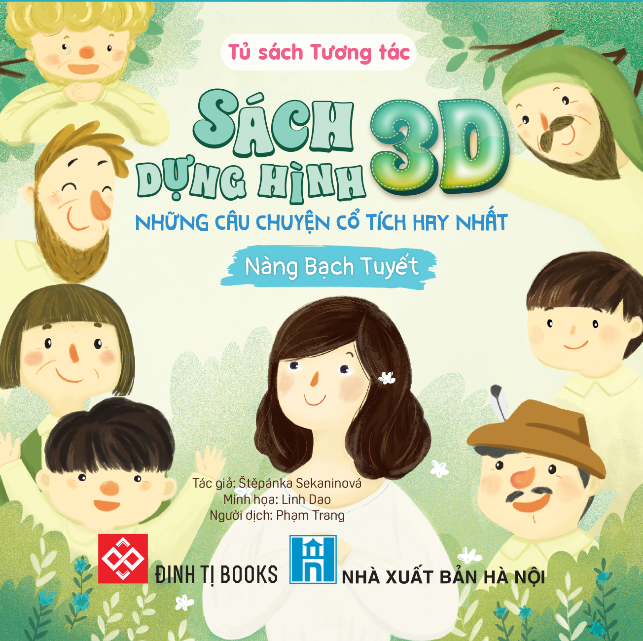 Sach Dung Hinh 3D - Nhung Cau Chuyen Co Tich Hay Nhat - Nang Bach Tuyet - Bia Cung