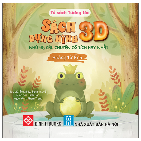 Sach Dung Hinh 3D - Nhung Cau Chuyen Co Tich Hay Nhat - Nguoi Dep Va Quai Vat - Bia Cung