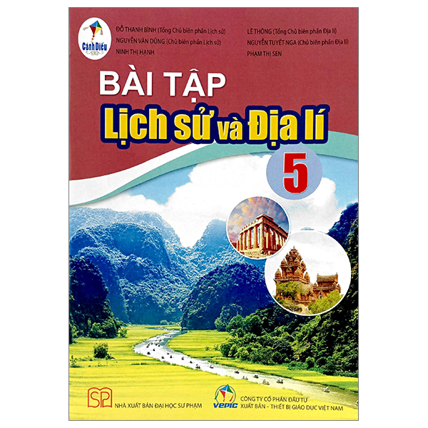sách giáo khoa lớp 5 - cánh diều - chương trình chuẩn (bài học + bài tập)