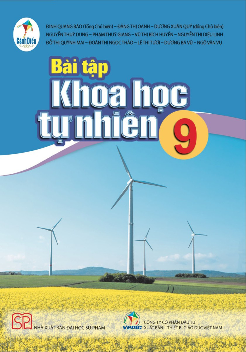 sách giáo khoa lớp 9 - cánh diều - chương trình chuẩn (bài học + bài tập)