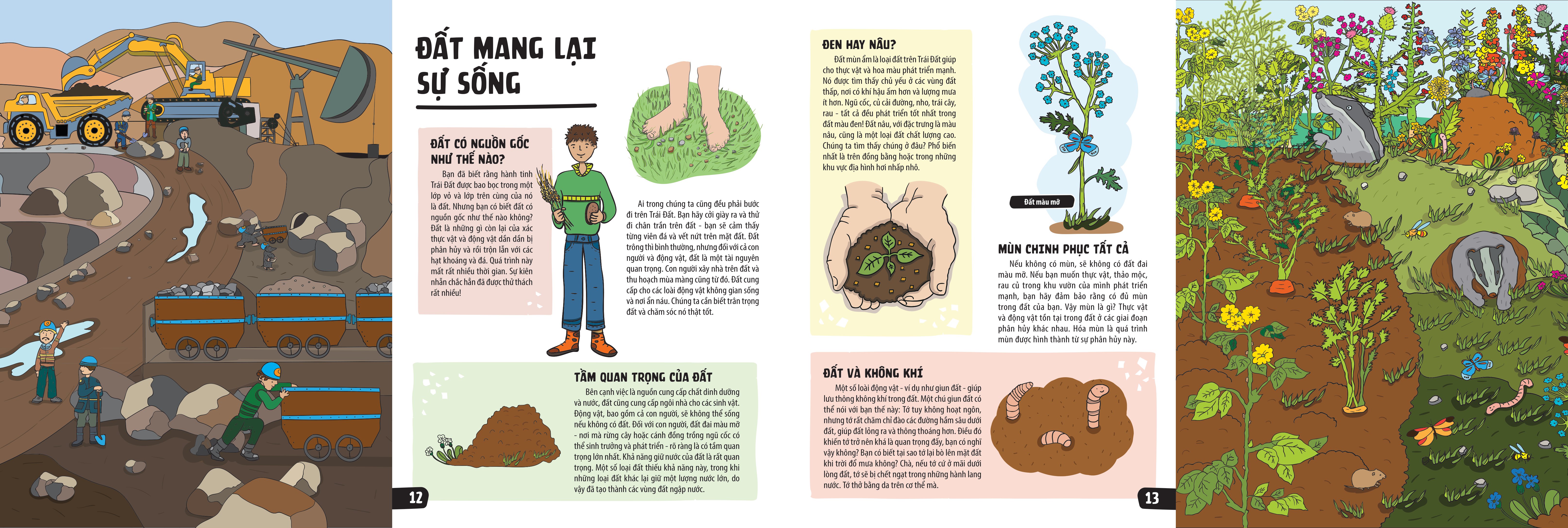 sách khổng lồ mở ra thế giới bí ẩn dưới lòng đất