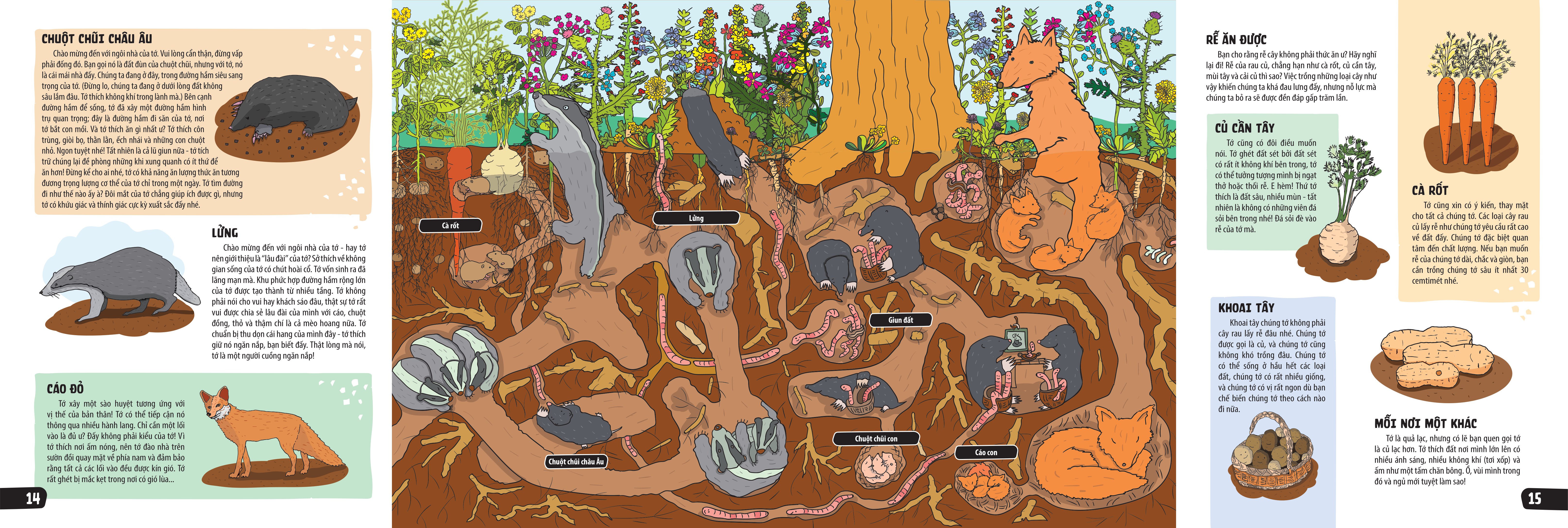 sách khổng lồ mở ra thế giới bí ẩn dưới lòng đất