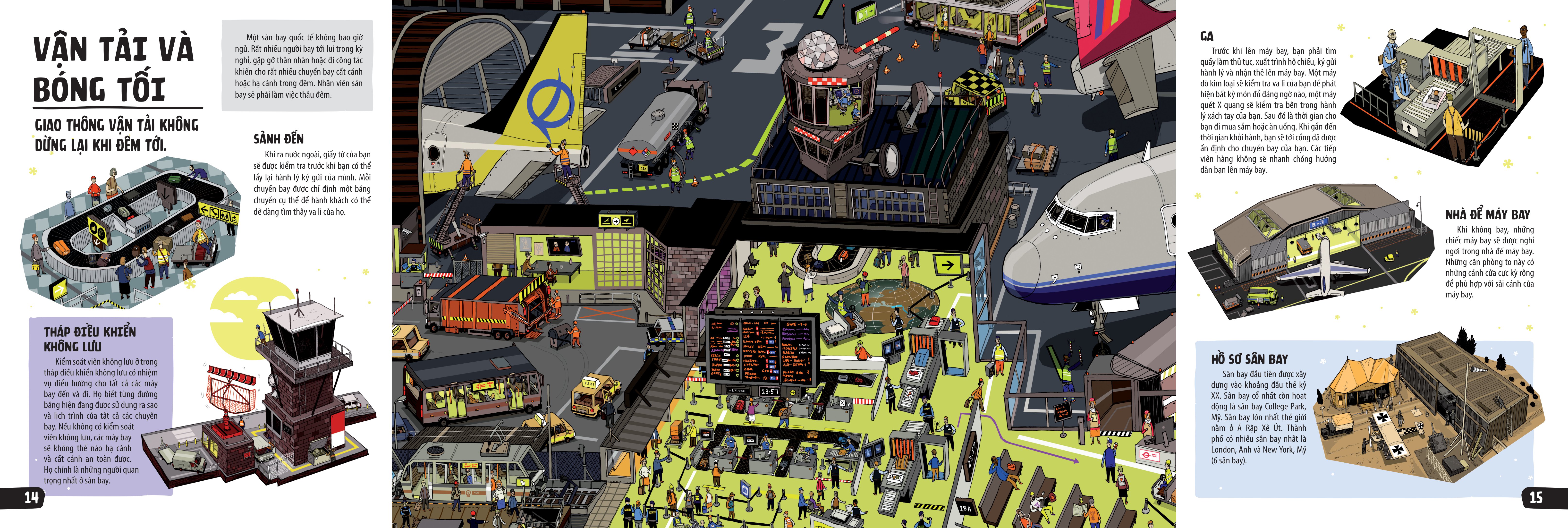 sách khổng lồ mở ra thế giới bí ẩn trong đêm