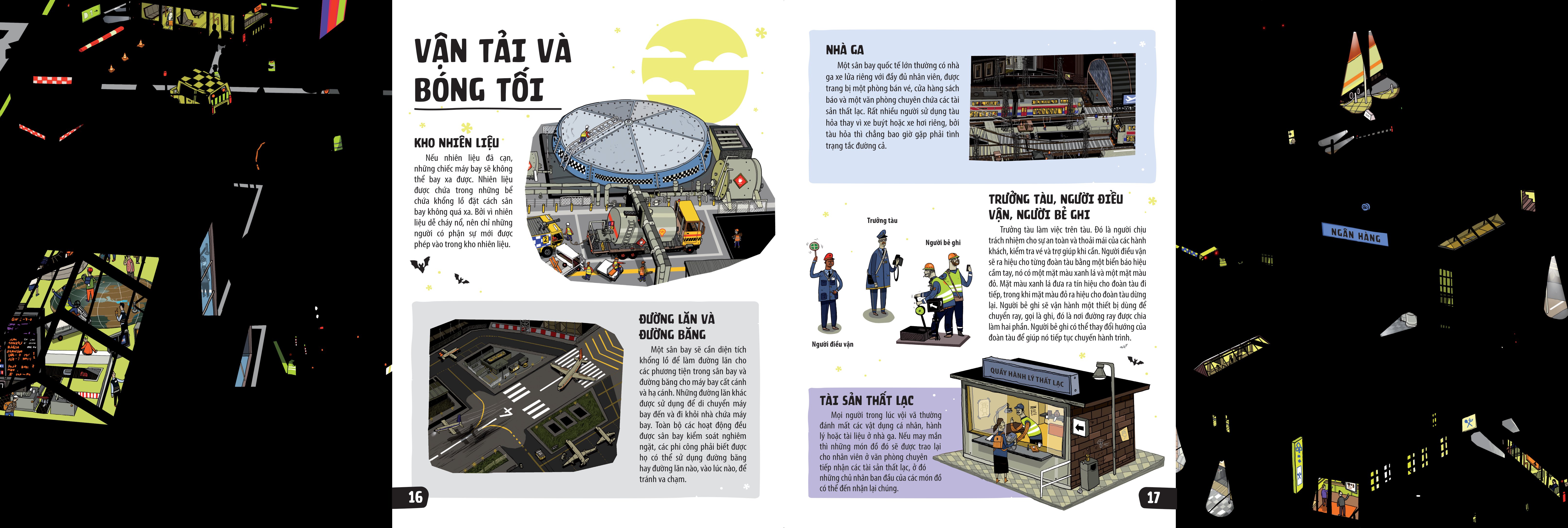 sách khổng lồ mở ra thế giới bí ẩn trong đêm