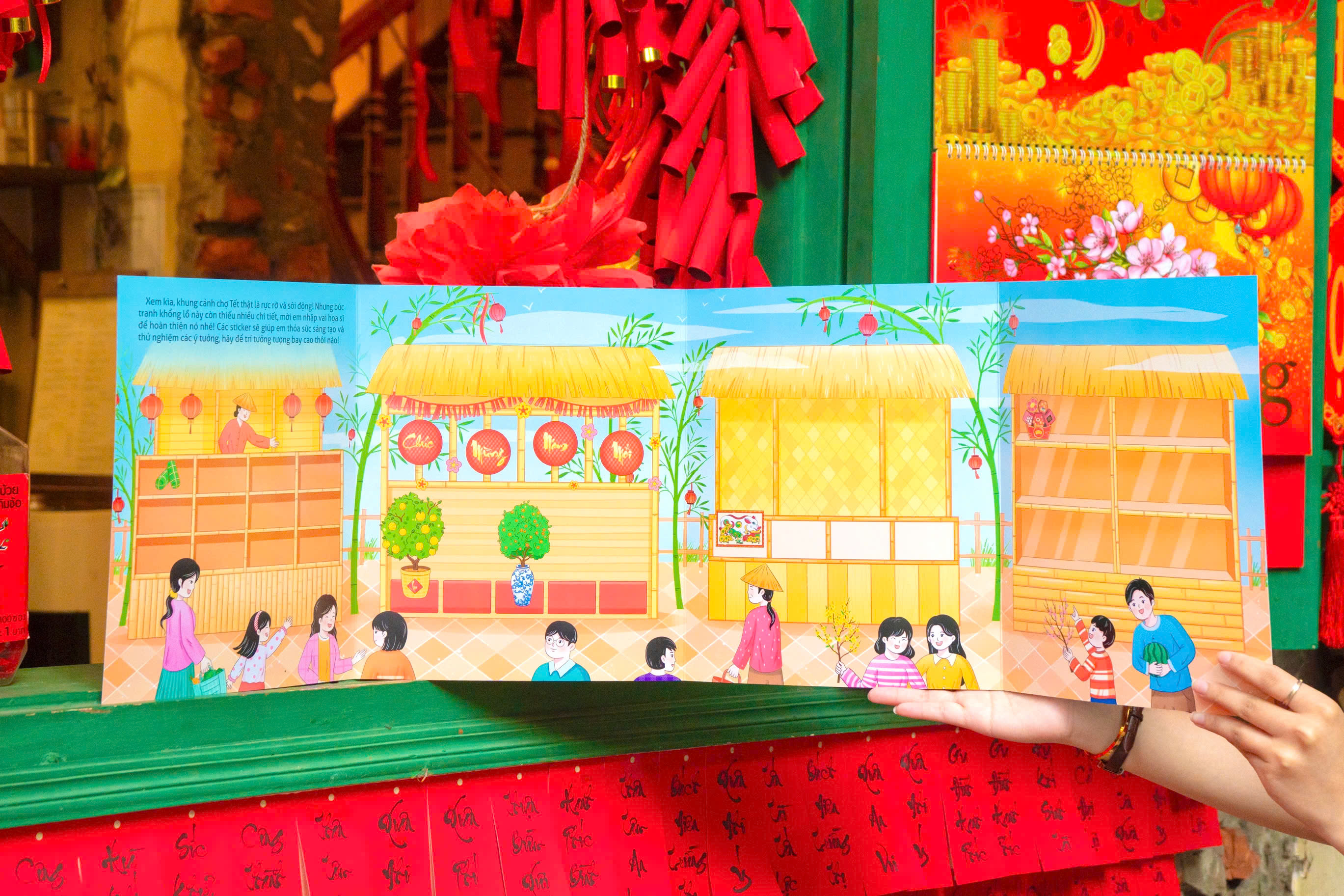 Sach Khong Lo Ve Tet - Em Di Cho Tet - Bia Cung