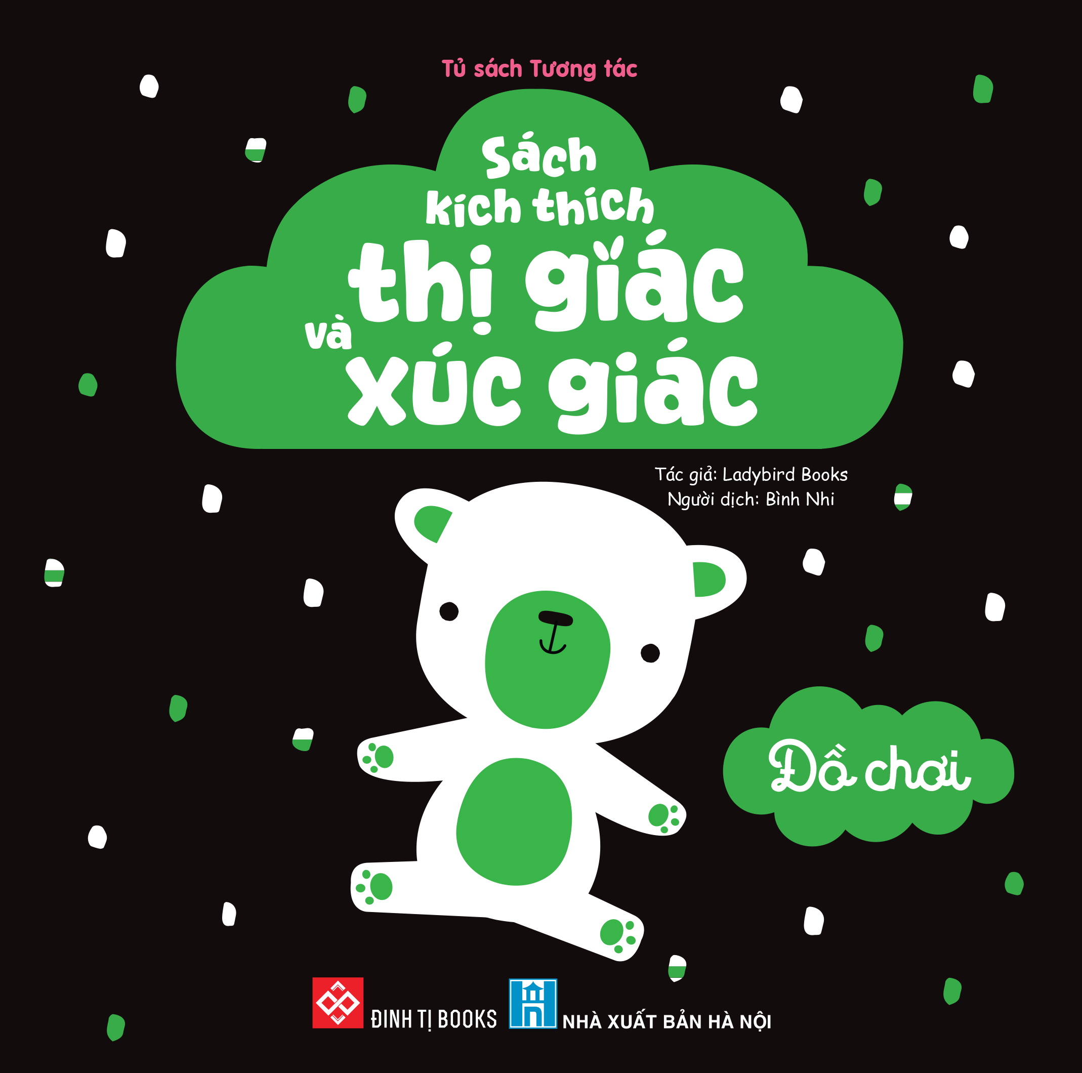 sách kích thích thị giác và xúc giác - đồ chơi - bìa cứng