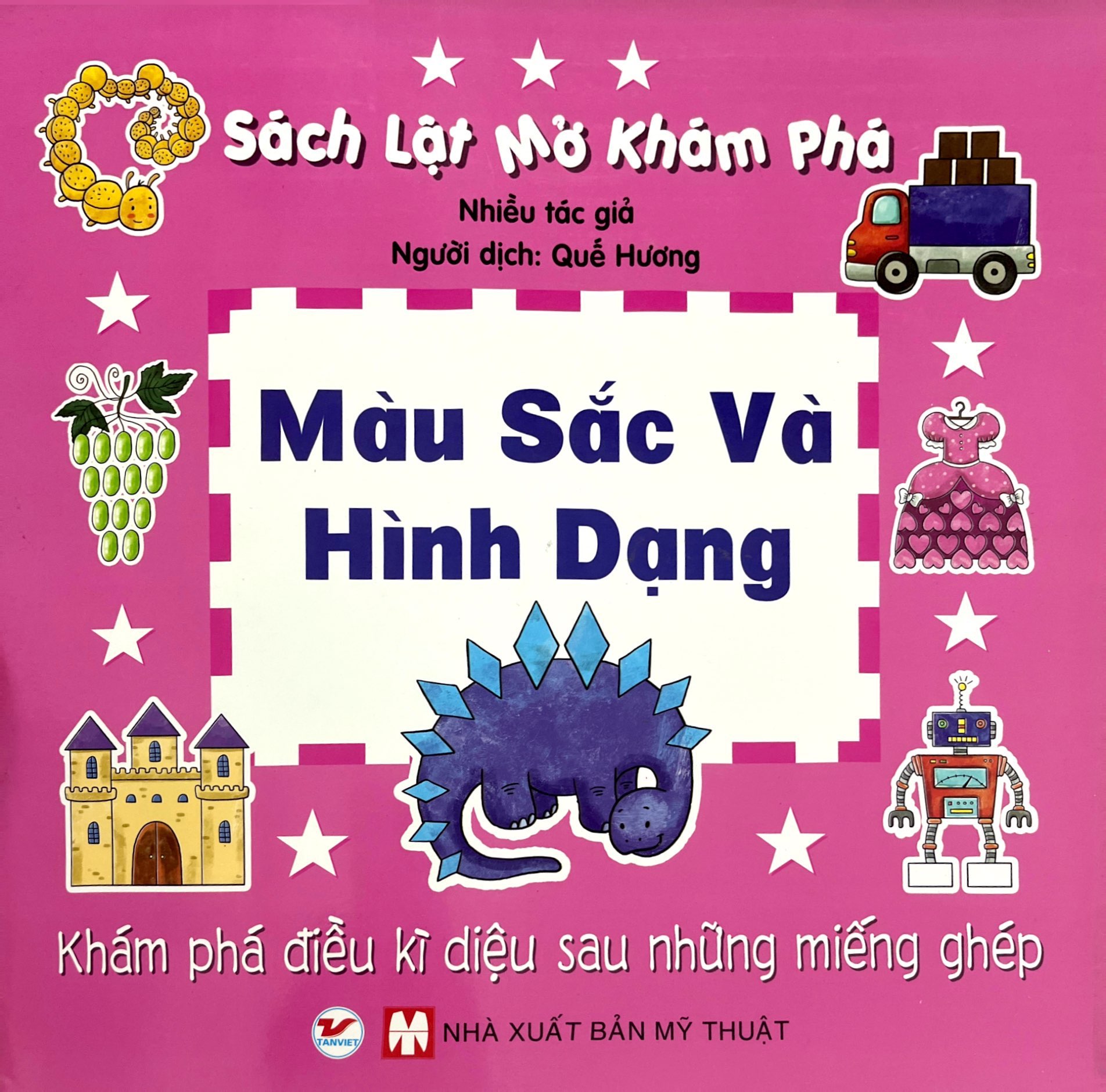 sách lật mở khám phá - màu sắc và hình dạng