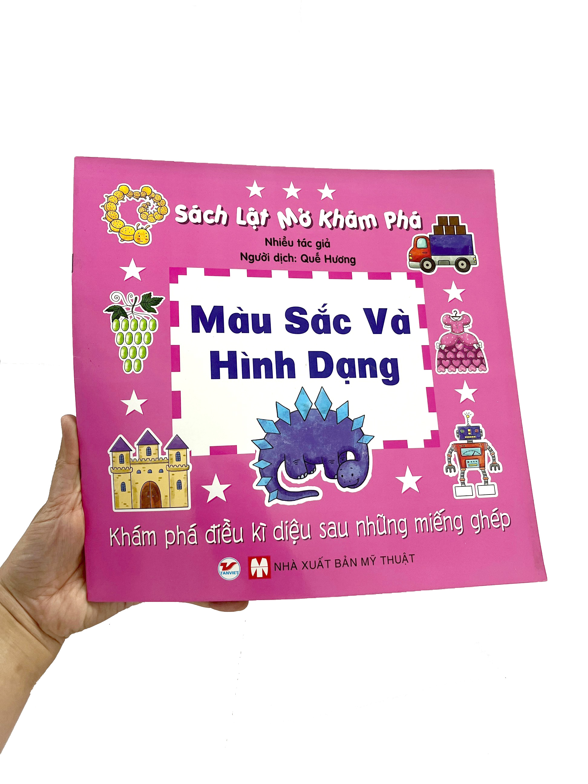 sách lật mở khám phá - màu sắc và hình dạng