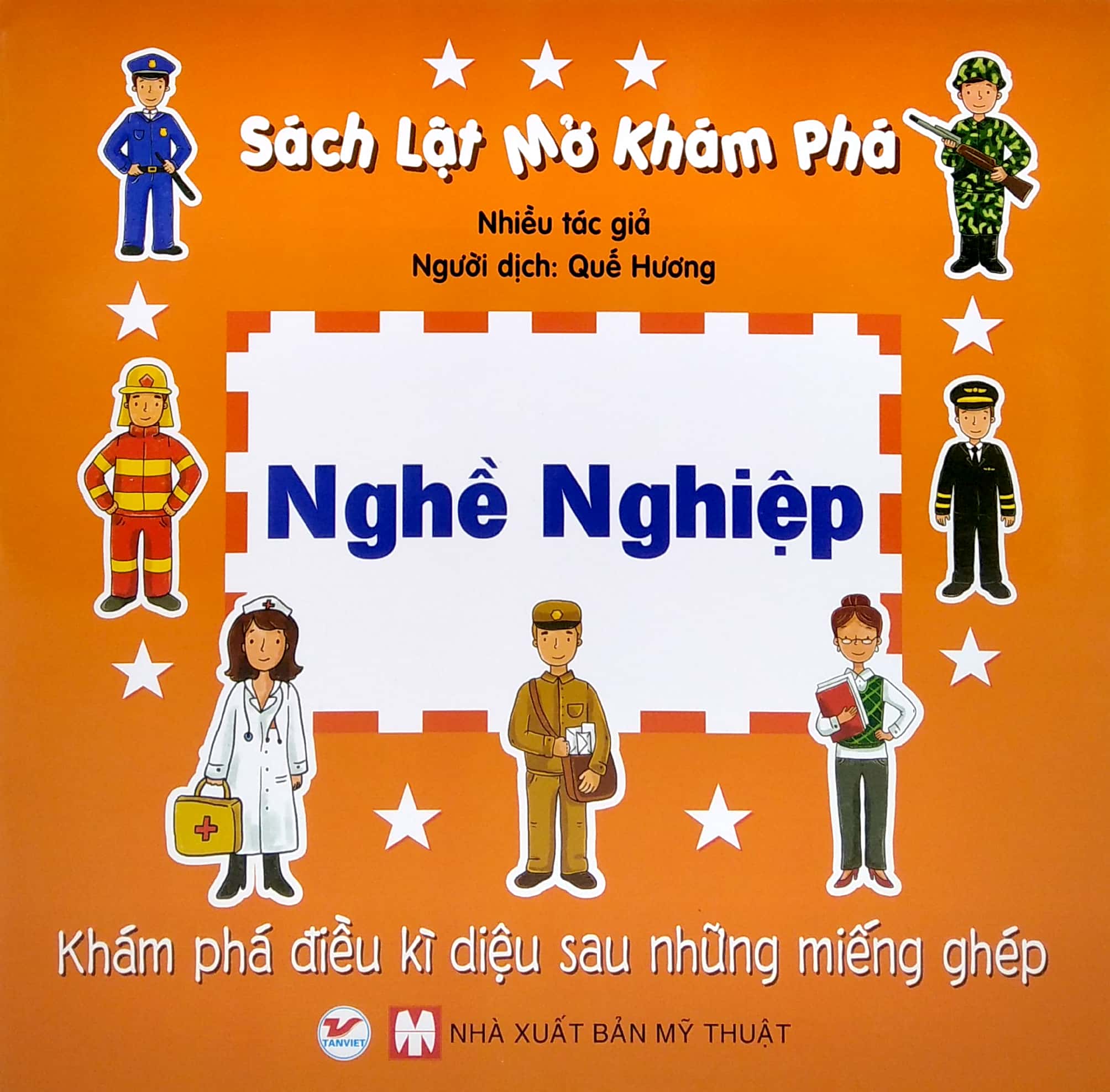 sách lật mở khám phá - nghế nghiệp