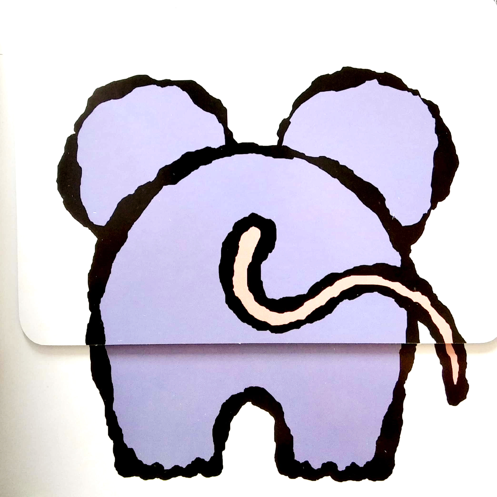 sách lật tương tác song ngữ 0-3 tuổi - mông ai đây?