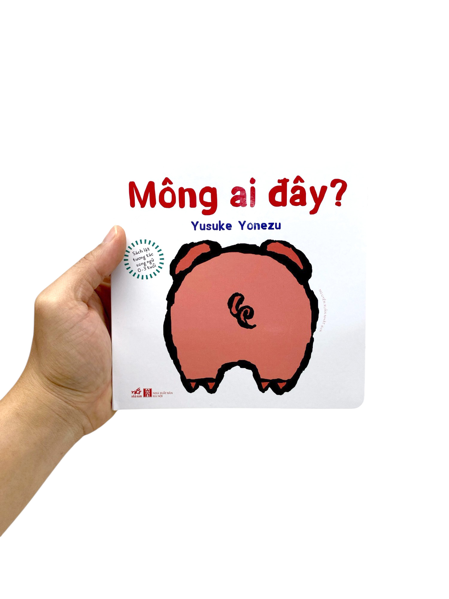 Sach Lat Tuong Tac Song Ngu 0-3 Tuoi - Mong Ai Day? - Bia Cung