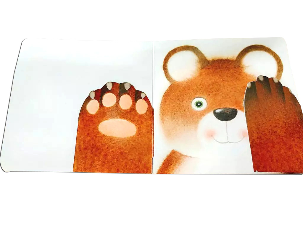 sách lật tương tác song ngữ 0-3 tuổi - ú òa - bìa cứng