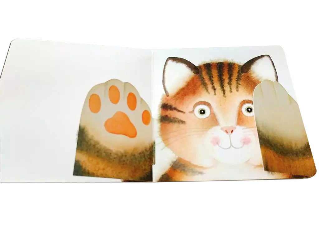 sách lật tương tác song ngữ 0-3 tuổi - ú òa - bìa cứng