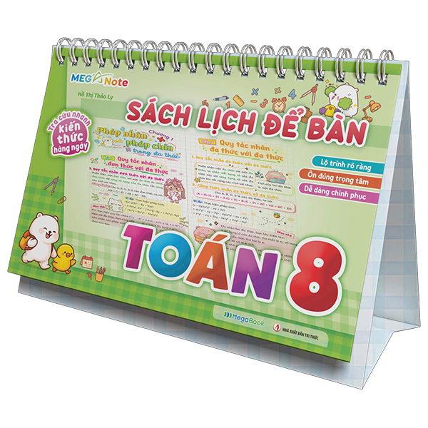 Sách Lịch Để Bàn - Tra Cứu Nhanh Kiến Thức Hàng Ngày - Toán 7