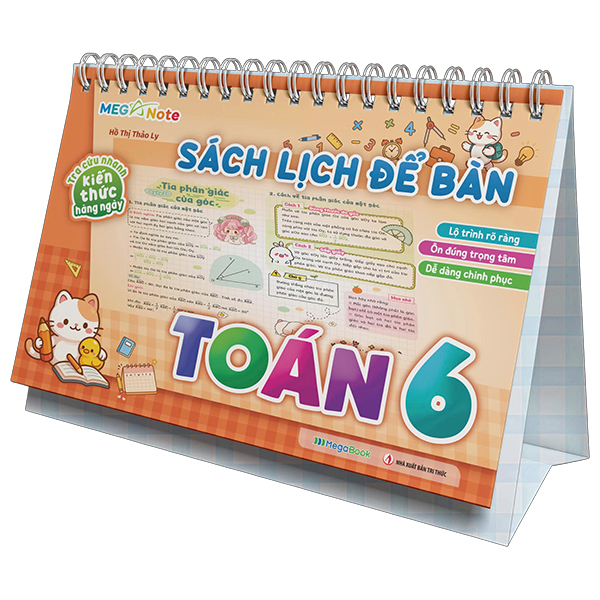 Sách Lịch Để Bàn - Tra Cứu Nhanh Kiến Thức Hàng Ngày - Toán 7