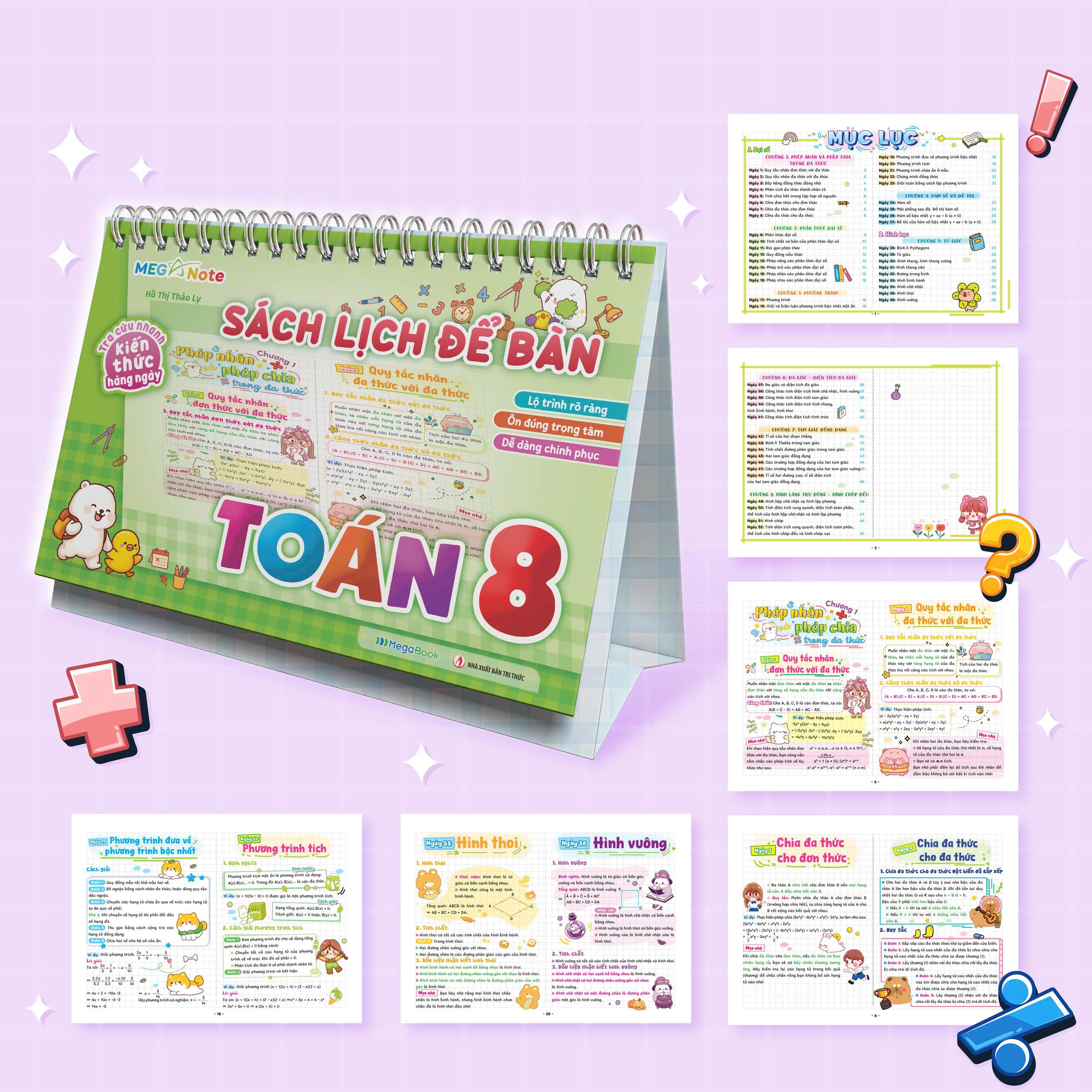 Sach Lich De Ban - Tra Cuu Nhanh Kien Thuc Hang Ngay - Toan 8