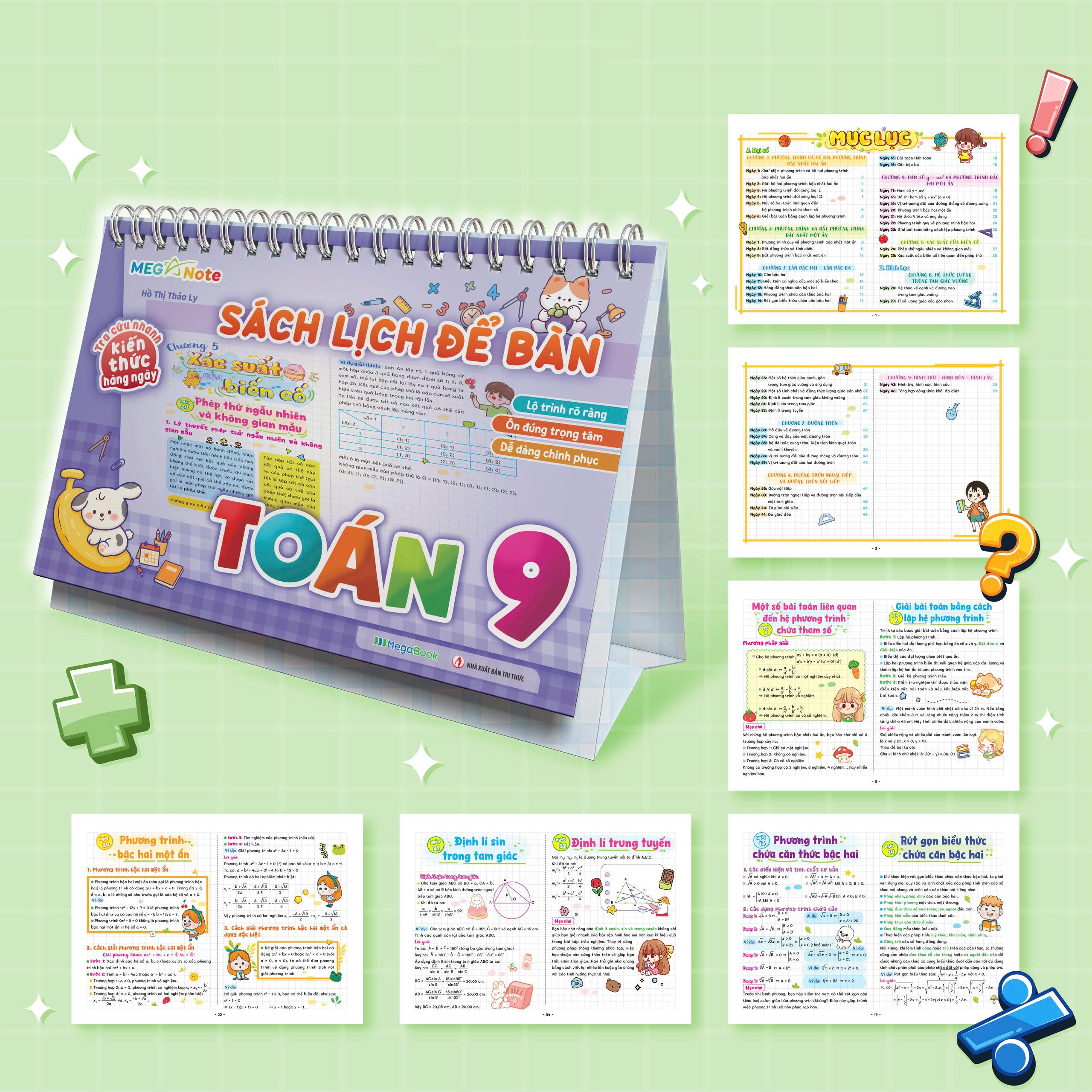 Sach Lich De Ban - Tra Cuu Nhanh Kien Thuc Hang Ngay - Toan 9