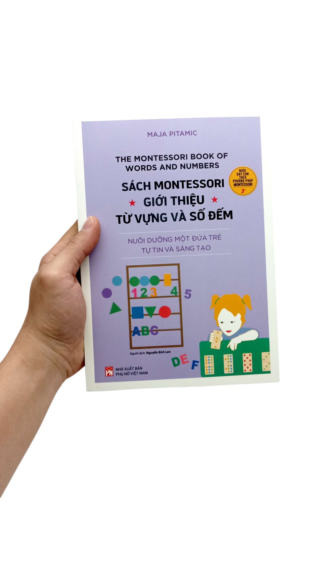 sách montessori - giới thiệu từ vựng và số đếm