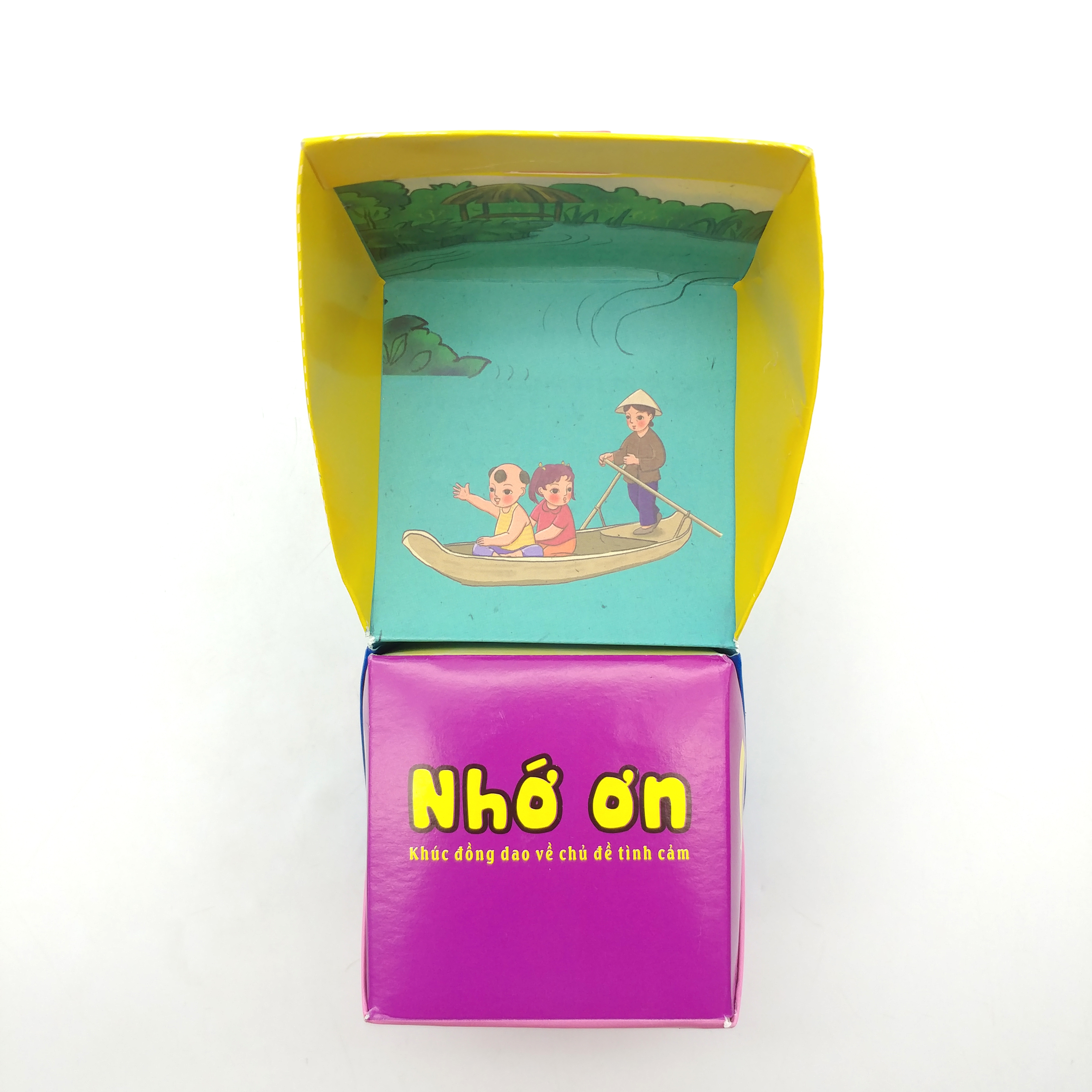 sách pop-up dựng hình - nhớ ơn - khúc đồng giao về chủ đề tình cảm