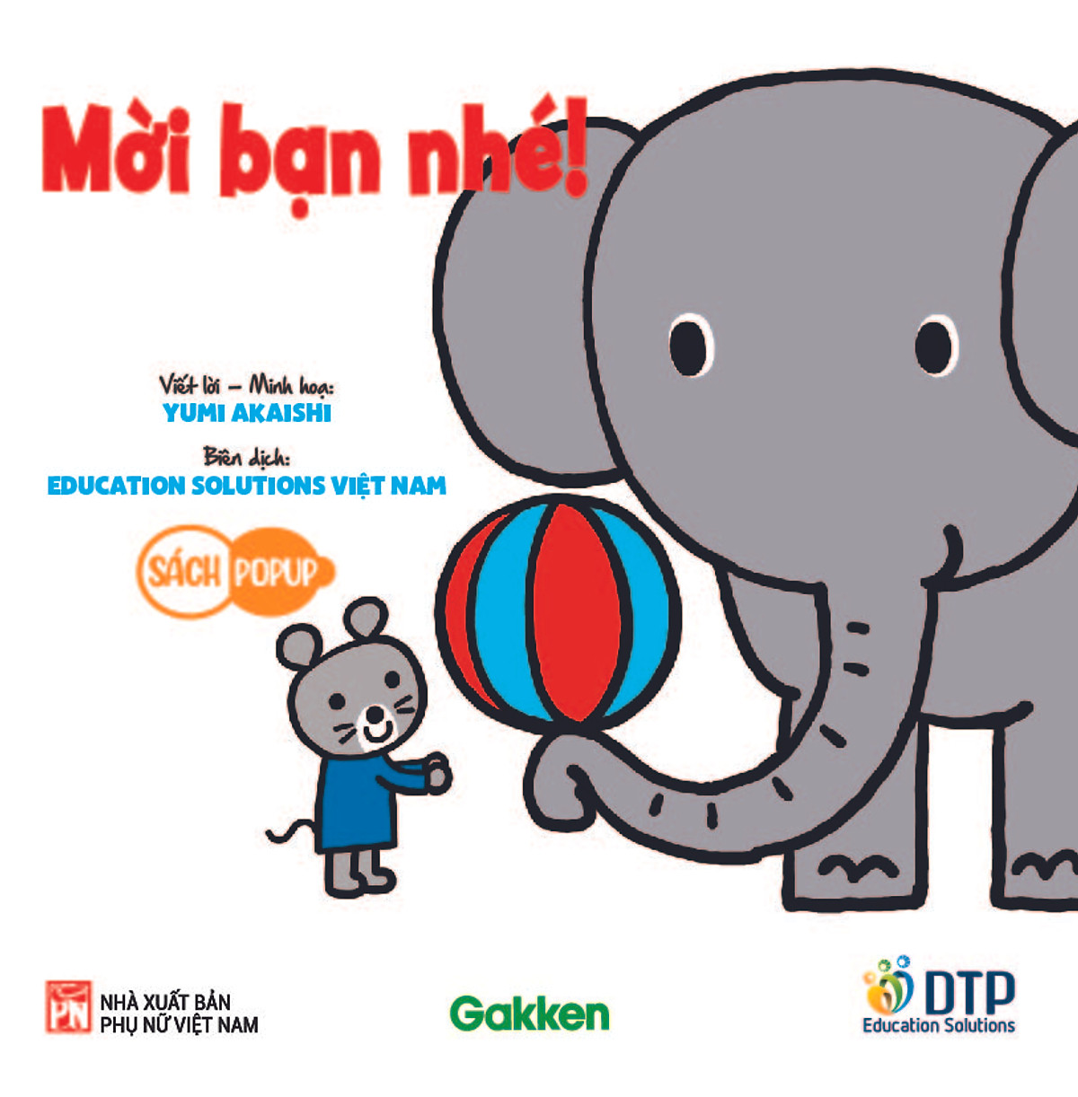 sách pop-up - mời bạn nhé