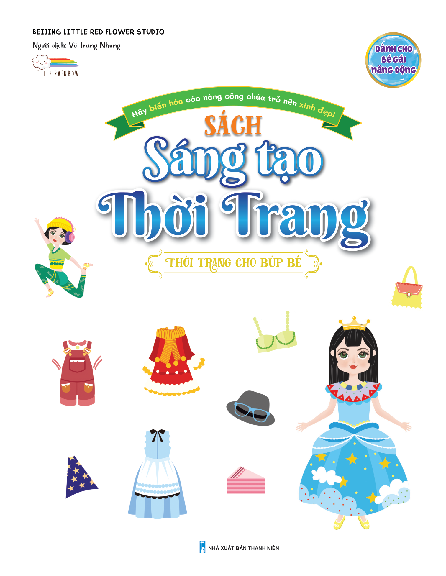 sách sáng tạo thời trang - thời trang cho búp bê