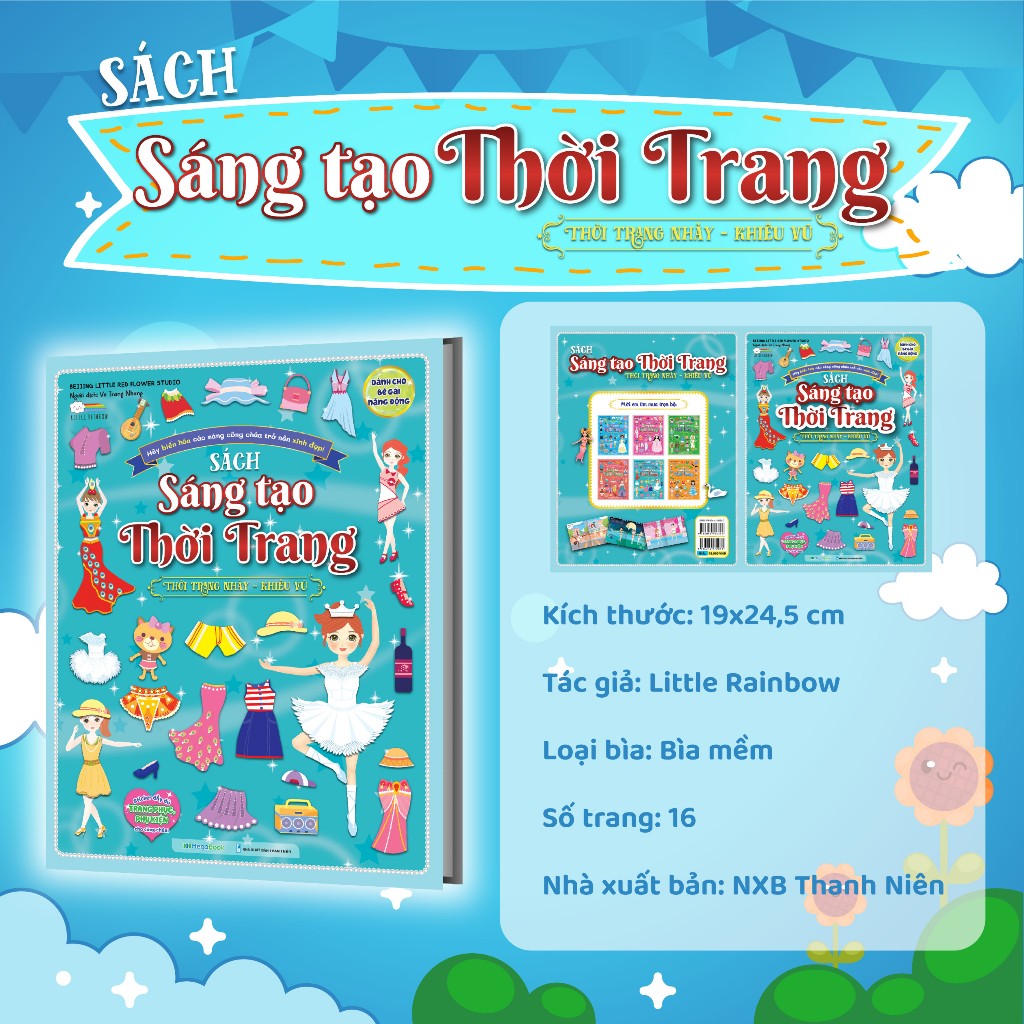 sách sáng tạo thời trang - thời trang nhảy - khiêu vũ