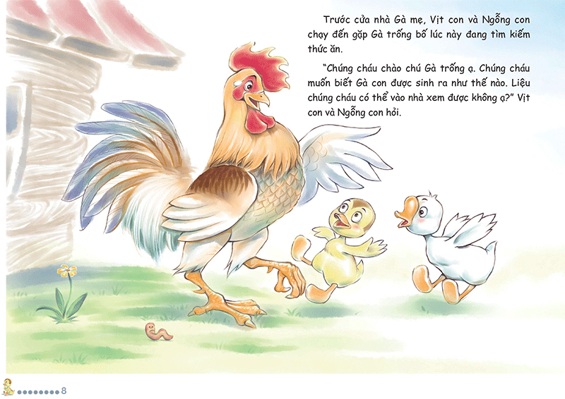 sách song ngữ bồi dưỡng tâm lý, trí tuệ cho trẻ - niềm vui của sự chờ đợi