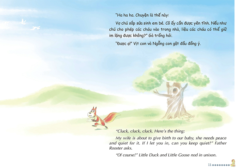 sách song ngữ bồi dưỡng tâm lý, trí tuệ cho trẻ - niềm vui của sự chờ đợi