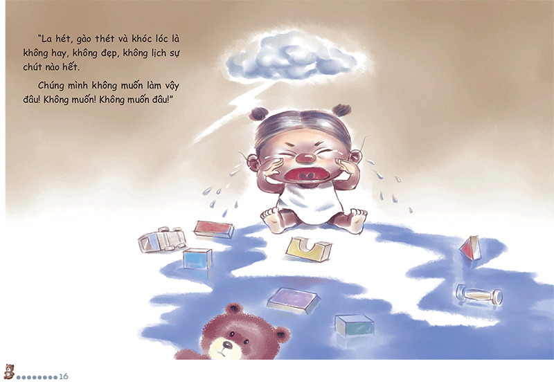 sách song ngữ bồi dưỡng tâm lý, trí tuệ cho trẻ - nỗi buồn ơi, tạm biệt nhé!