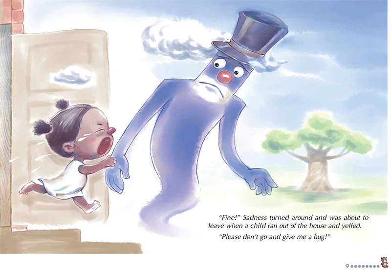 sách song ngữ bồi dưỡng tâm lý, trí tuệ cho trẻ - nỗi buồn ơi, tạm biệt nhé!