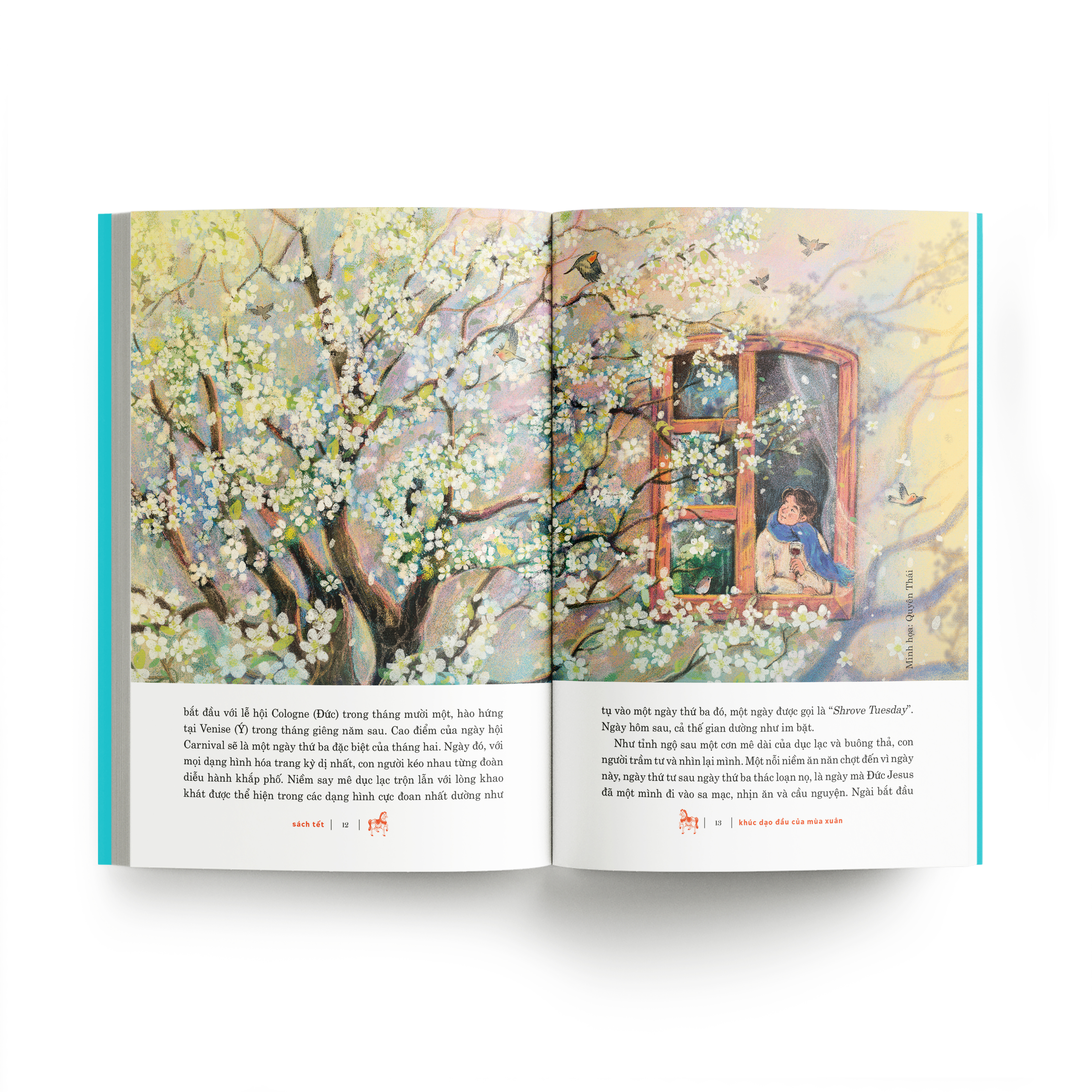 Sach Tet Binh Ngo 2026 - Hop Tuyen Van Tho Nhac Hoa Chu De  Mua Xuan Va Ngay Tet - Tang Kem Postcard